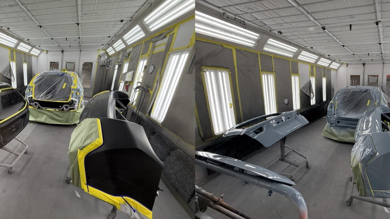 Paint booth Paint booth